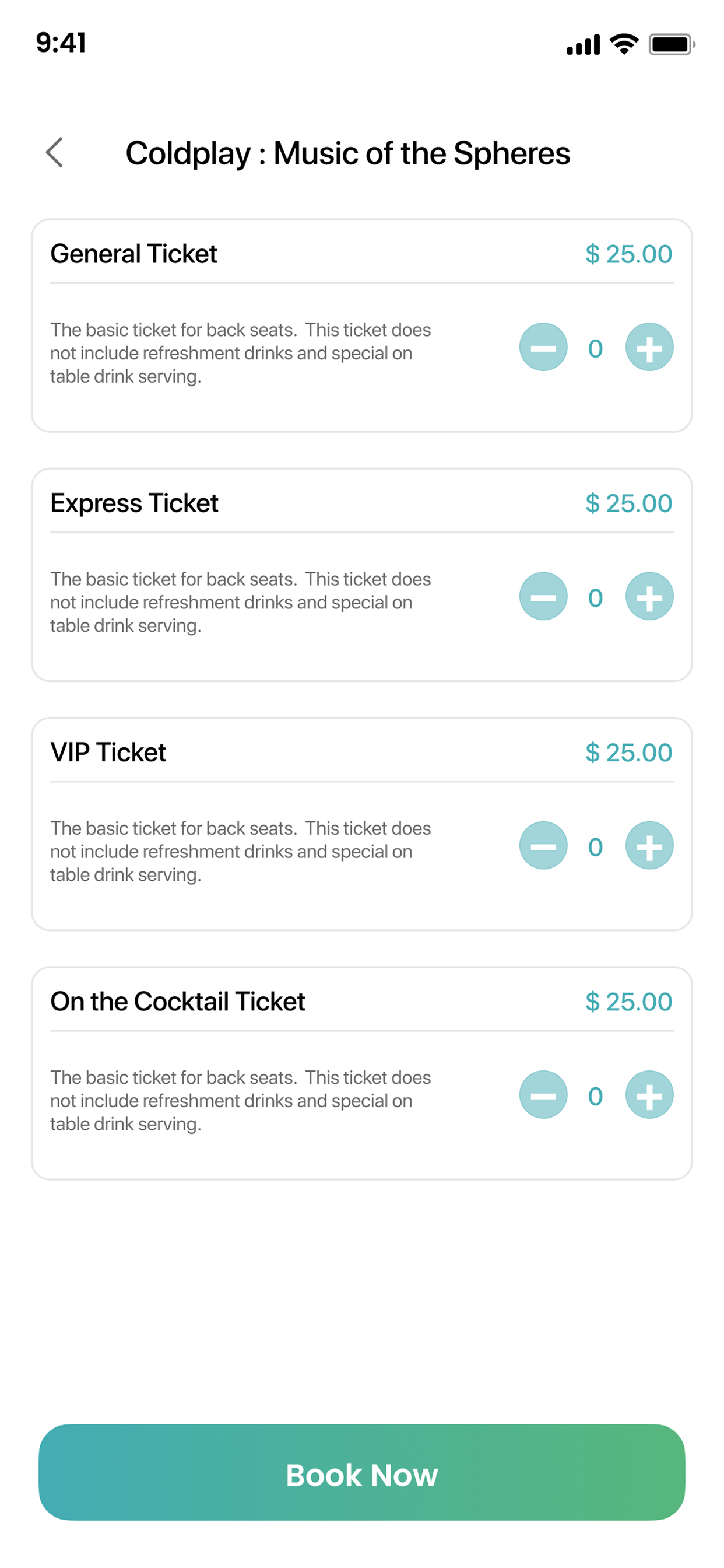 WayIn user app screen 4